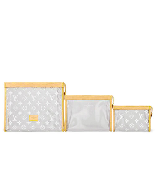 Louis Vuitton Trio Poche Toilette M11390 Apricot